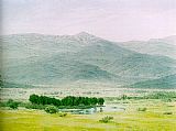 Unknown Friedrich Landscape in the Riesengebirge painting